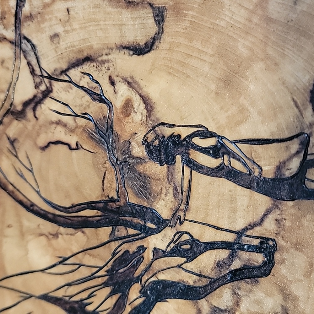 Pyrography art - Picture 3 of 9